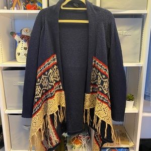 Navy Cardigan